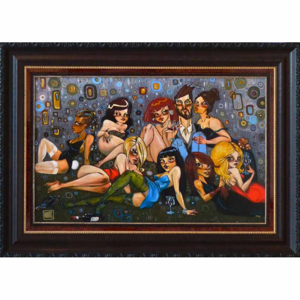 Todd White Current Sticky Limited Edition Canvas Giclee