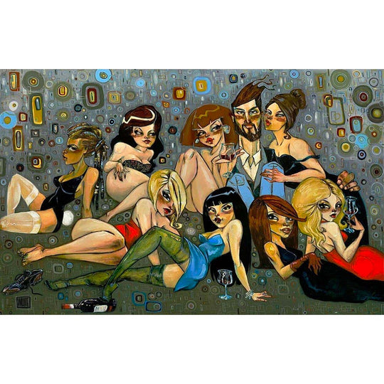 Todd White Current Sticky Limited Edition Canvas Giclee