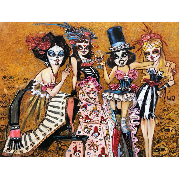 Todd White "Dead Sexy" Limited Edition Canvas Giclee