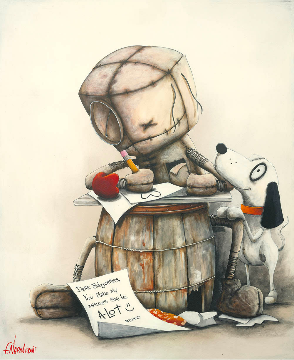 Fabio Napoleoni Dear Babycakes Limited Edition Canvas Giclee