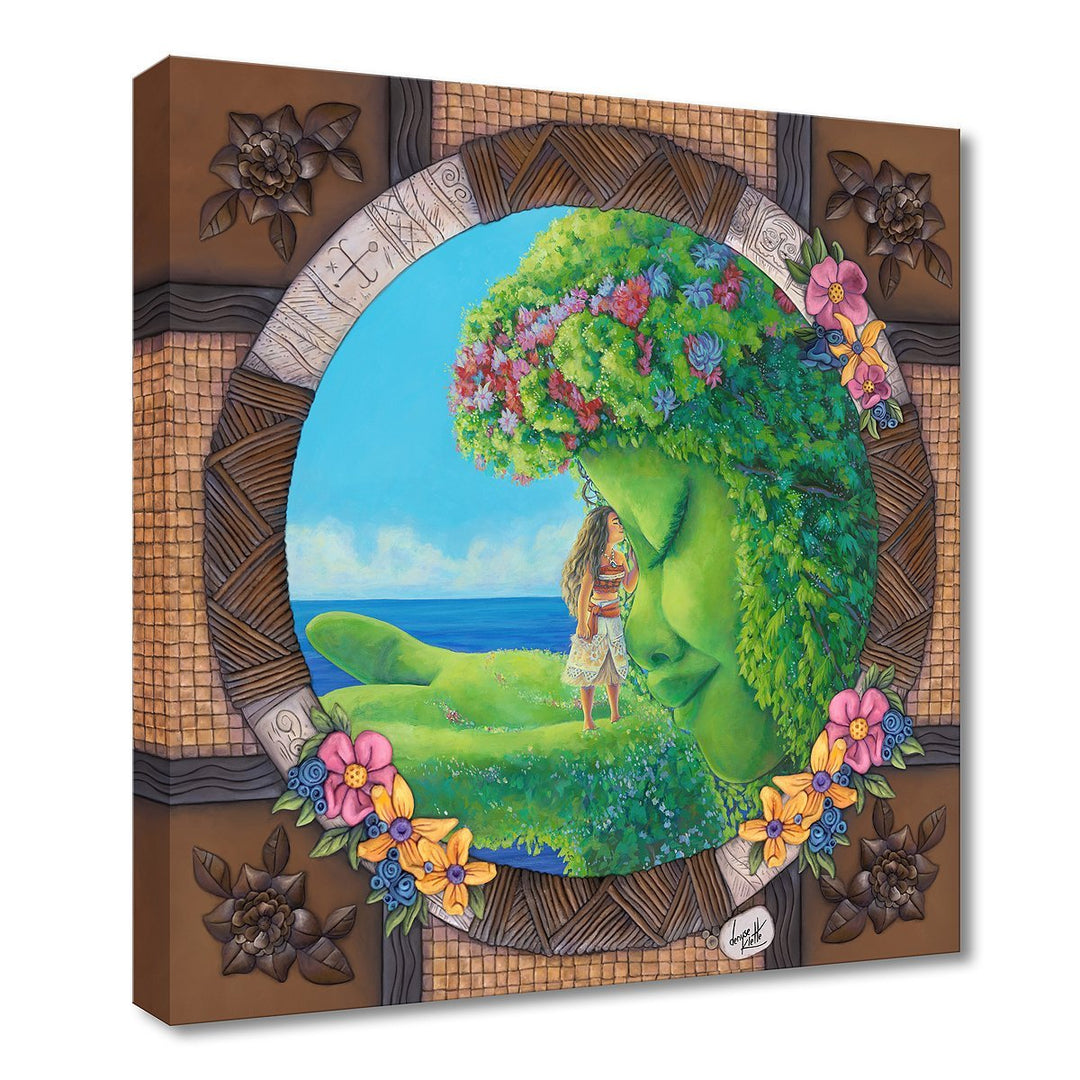 Denyse Klette Disney Te Fiti Limited Edition Canvas Giclee