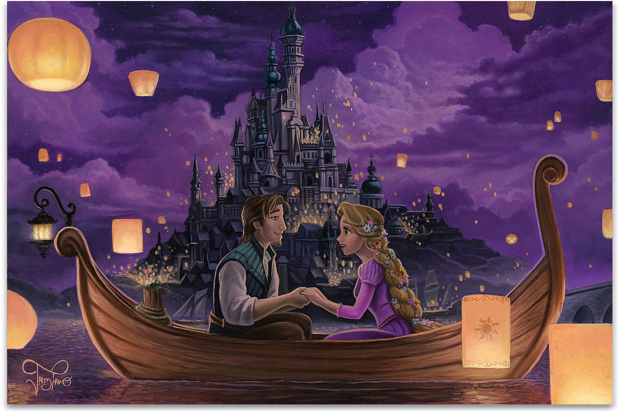 Jared Franco Disney "Festival of Lights" Limited Edition Canvas Giclee