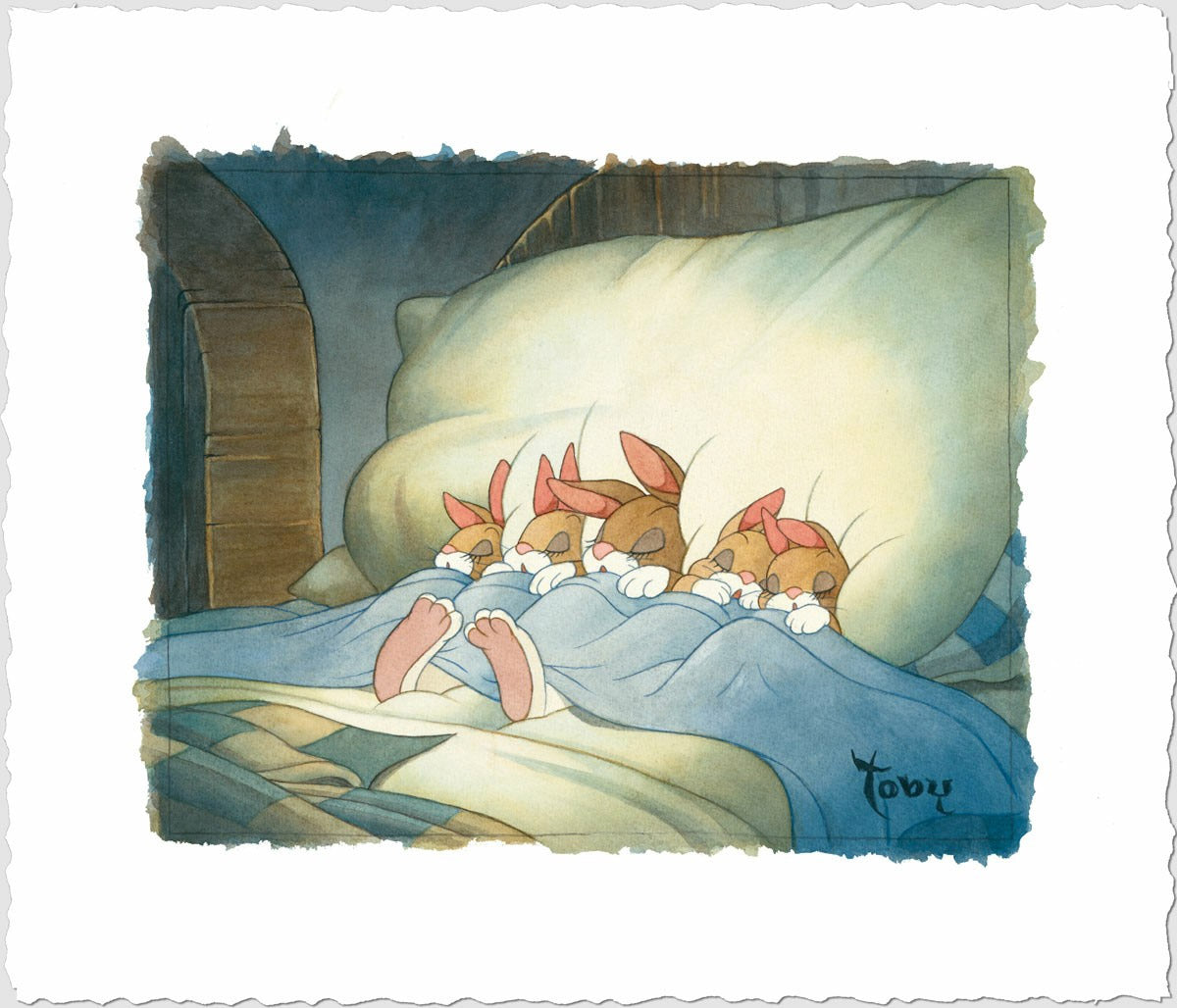 Toby Bluth Disney "Sweet Dreams" Suite Limited Edition Paper Giclee