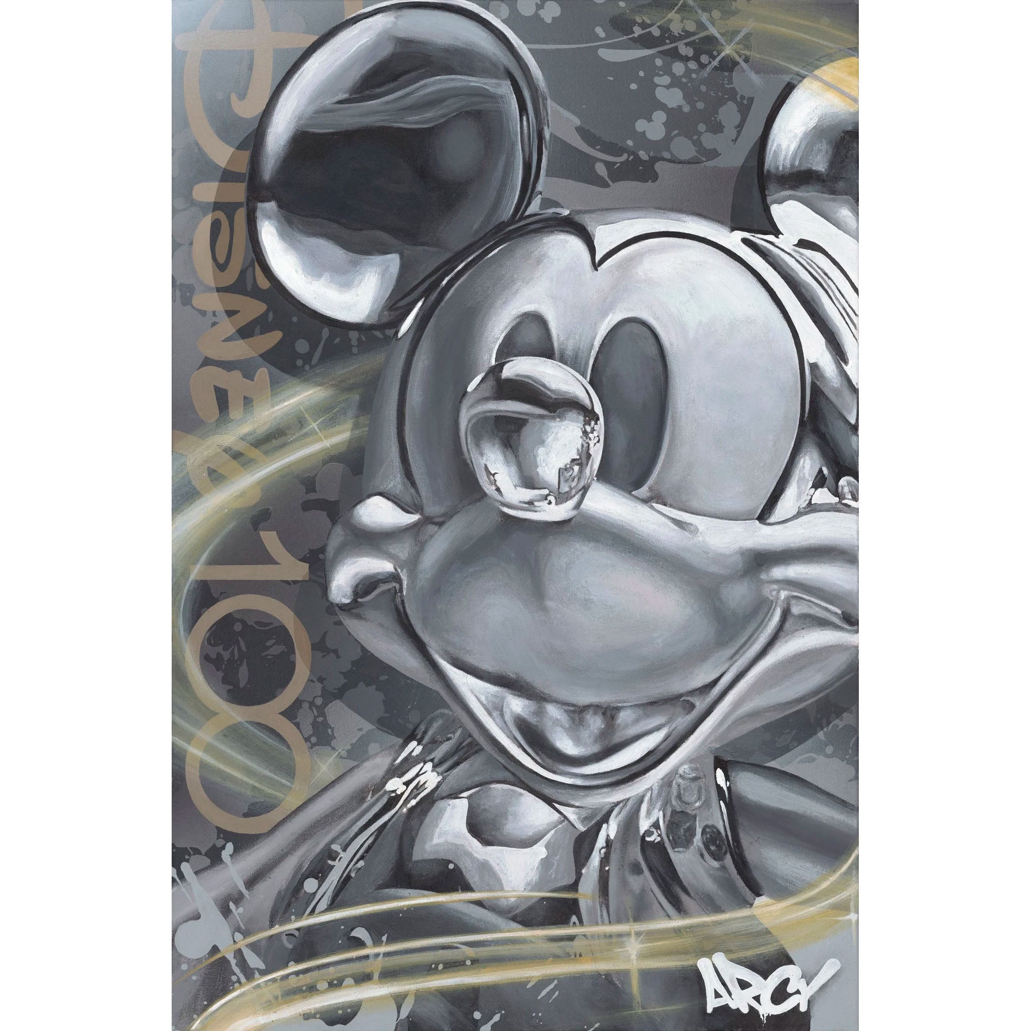 Arcy Disney Celebrating 100 Years Limited Edition Canvas Giclee