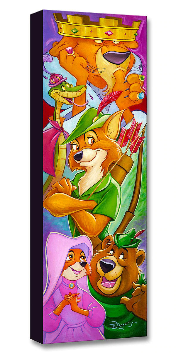 Tim Rogerson Disney Denizens of Nottingham Limited Edition Canvas Giclee