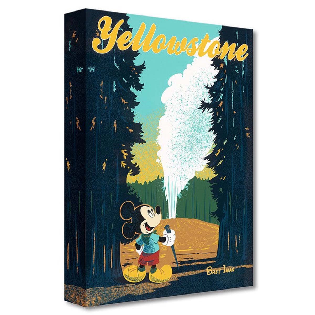 Bret Iwan Disney "Yellowstone" Limited Edition Canvas Giclee