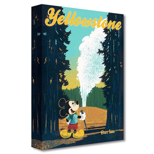 Bret Iwan Disney Yellowstone Limited Edition Canvas Giclee