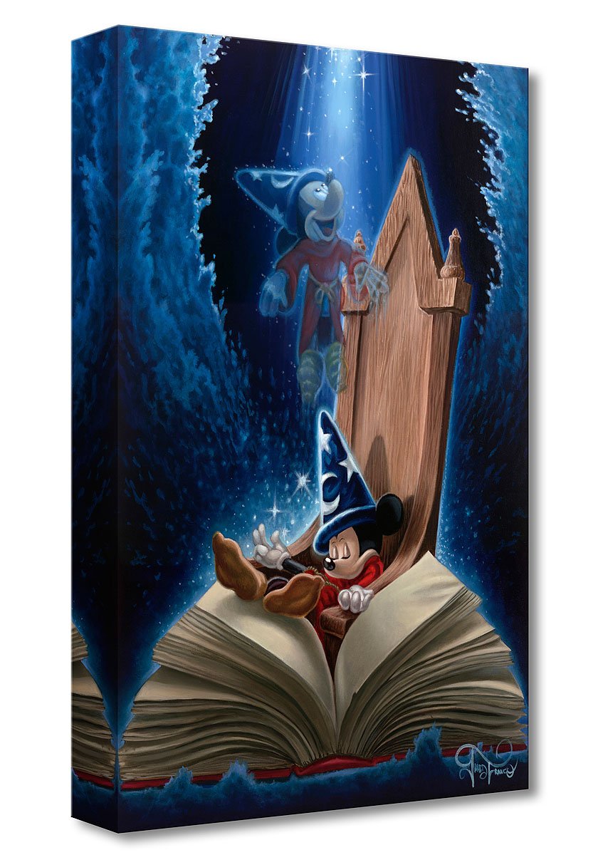 Jared Franco Disney "Dreaming of Sorcery" Limited Edition Canvas Giclee