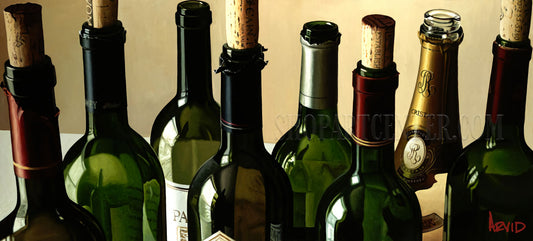 Thomas Arvid "Eight Empties" Limited Edition Canvas Giclee