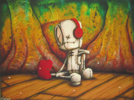 Fabio Napoleoni "Listen Carefully" Limited Edition Paper Giclee