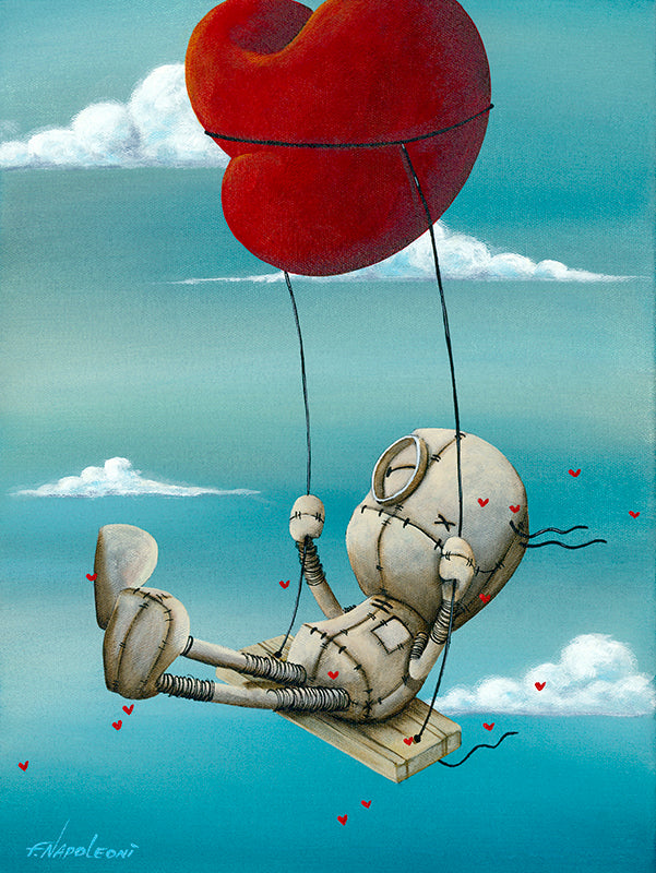 Fabio Napoleoni "High Above it All" Limited Edition Paper Giclee