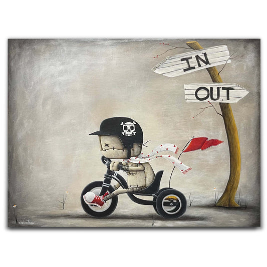 Fabio Napoleoni Original • "Valiant" Original on Wood