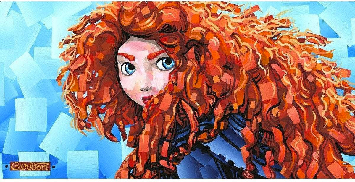 Trevor Carlton Disney The Fire Within Limited Edition Canvas Giclee