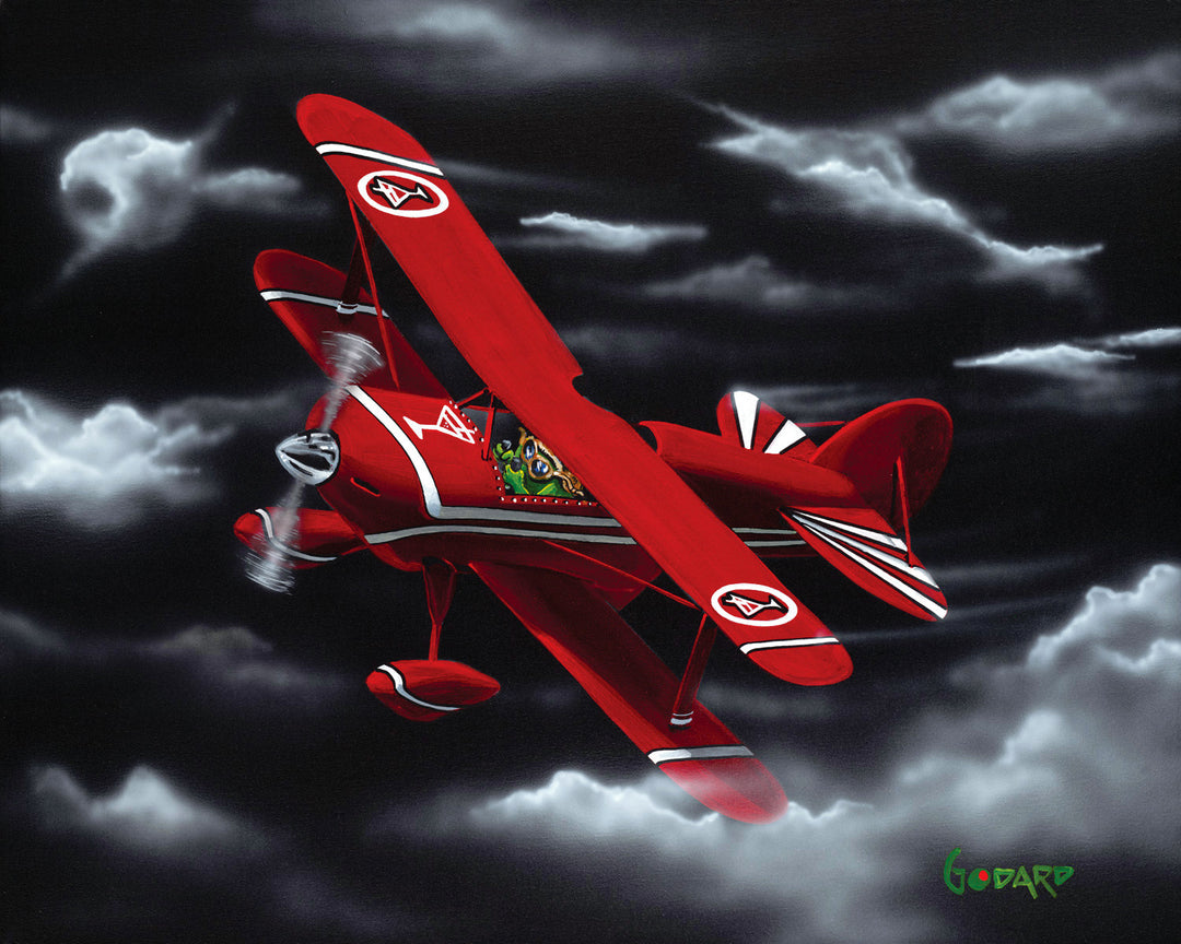 Michael Godard Flying High Limited Edition Canvas Giclee