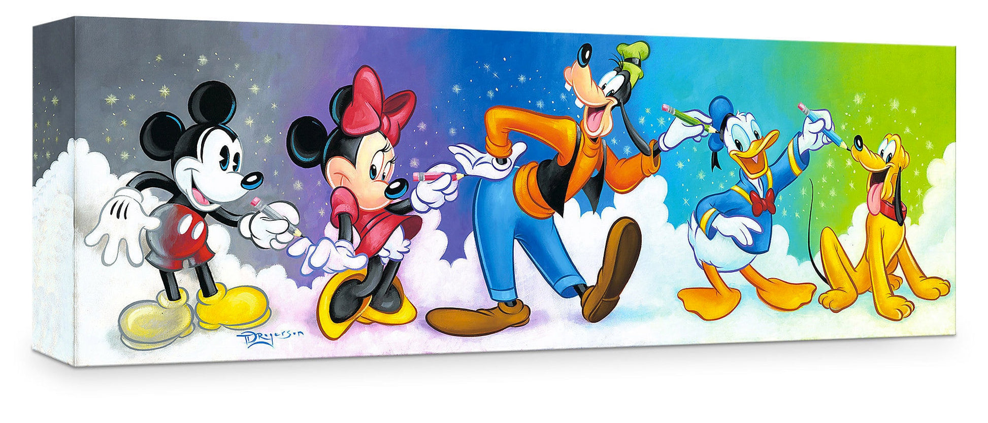 Tim Rogerson Disney "Friends by Design" Limited Edition Canvas Giclee