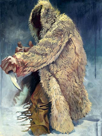 Gabe Leonard "Crow Killer" Limited Edition Canvas Giclee