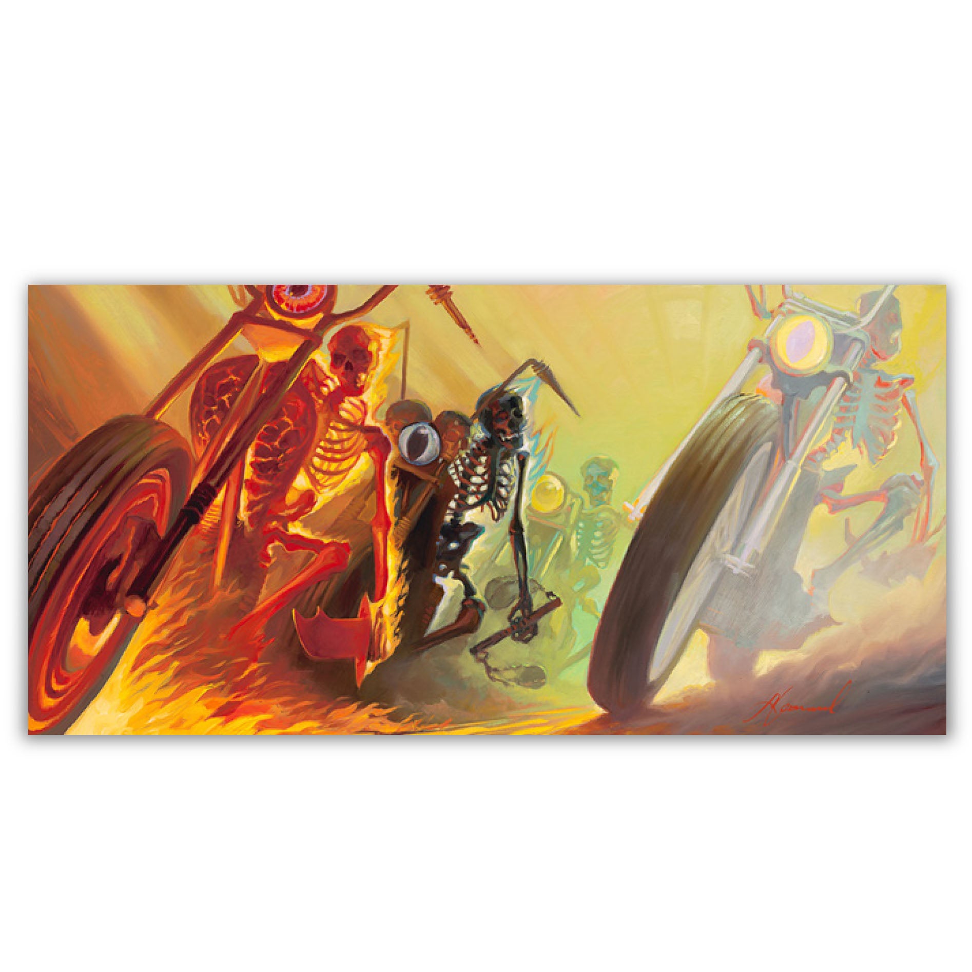 Gabe Leonard "Four Horsemen of the Apocalypse" Limited Edition Canvas Giclee