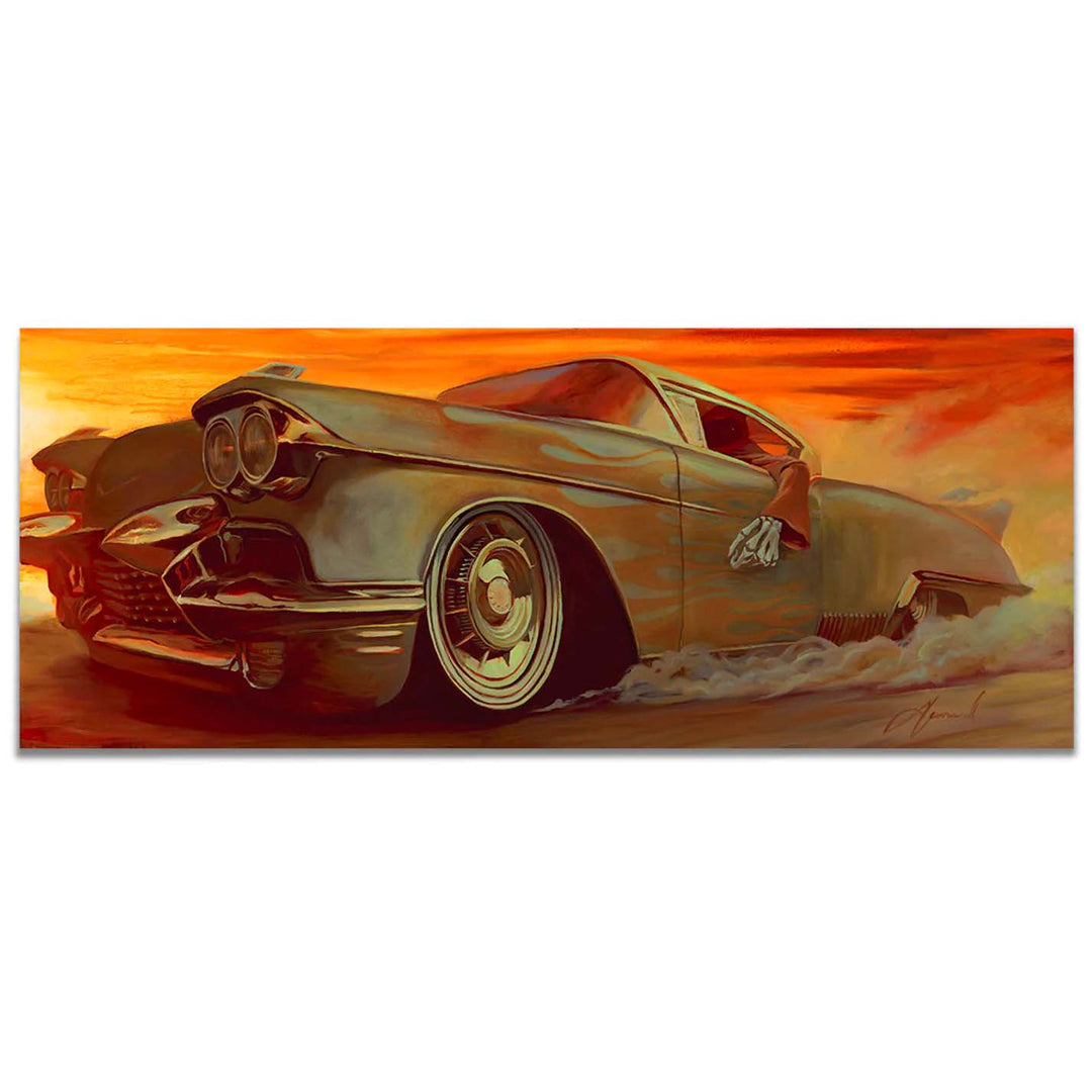 Gabe Leonard "Quitting Time" Limited Edition Canvas Giclee