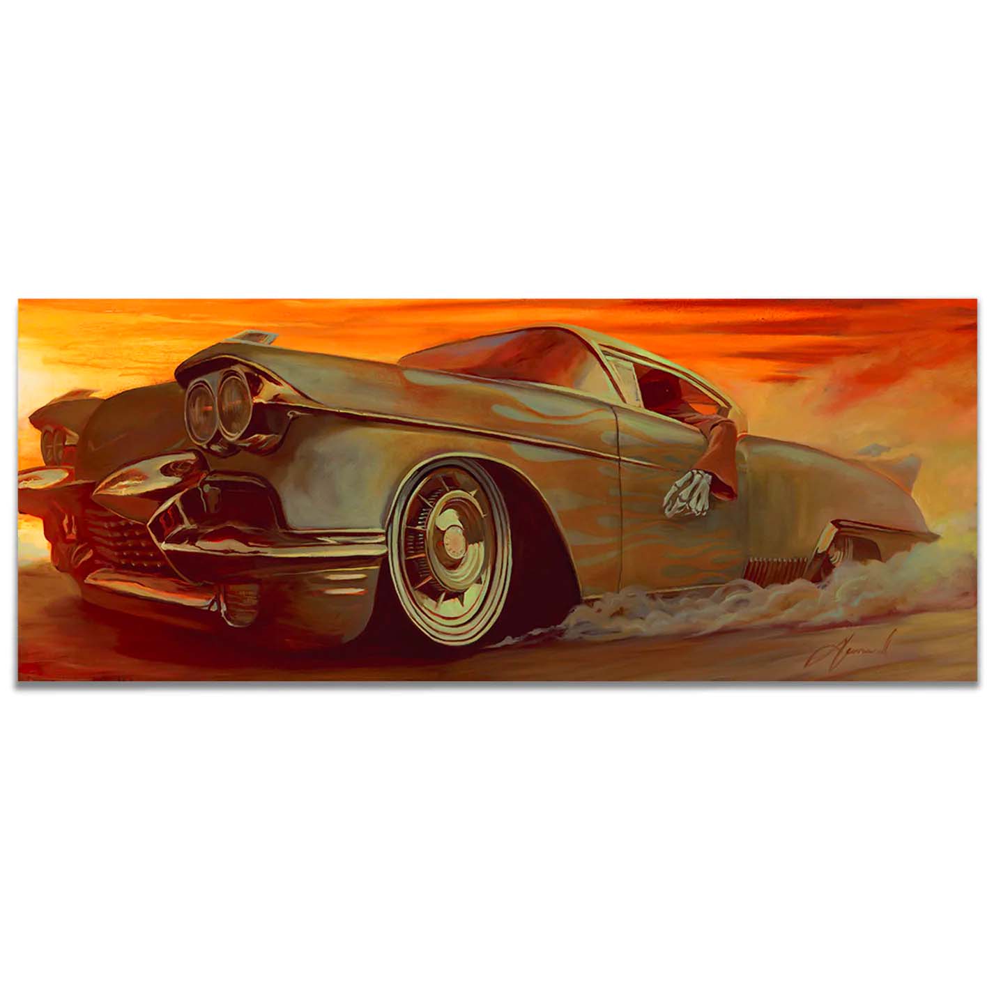 Gabe Leonard "Quitting Time" Limited Edition Canvas Giclee
