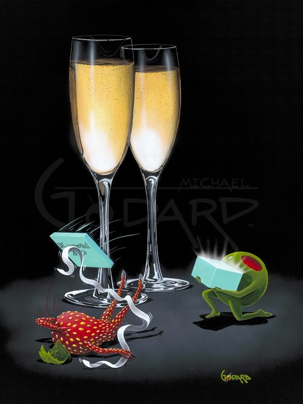 Michael Godard The Gift of Love Limited Edition Canvas Giclee