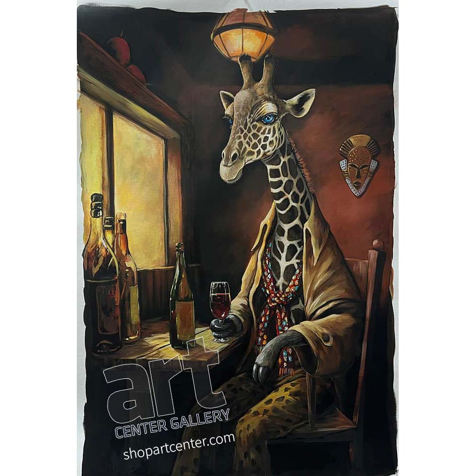 Michael Godard "Tall Drink" Limited Edition Canvas Giclee