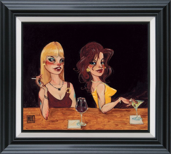 Todd White "Girls Don't Stop Moving" Limited Edition Canvas Giclee