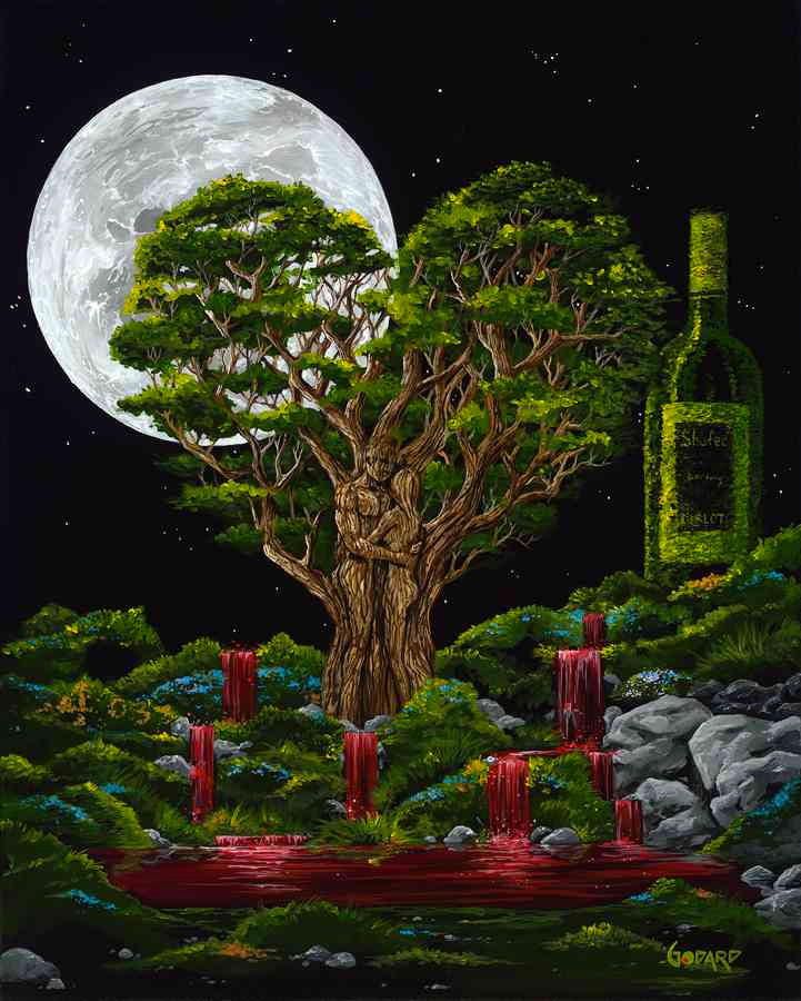 Michael Godard "Vineyard of Eden" Limited Edition Canvas Giclee