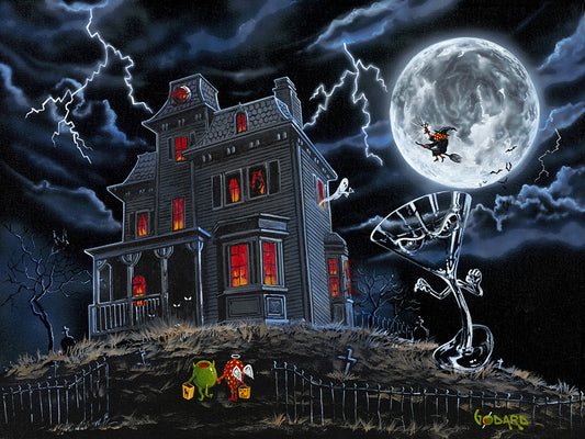 Michael Godard "Halloween" Limited Edition Canvas Giclee