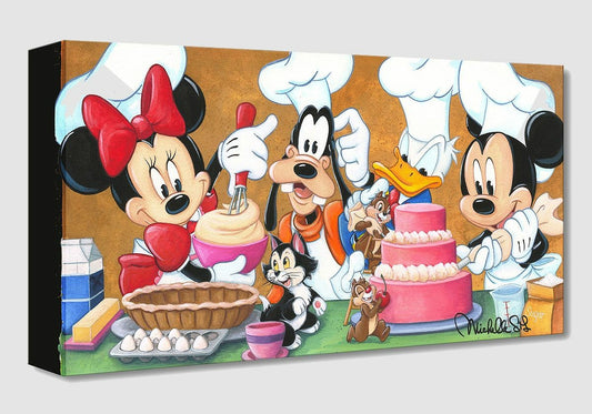 Michelle St. Laurent Disney "Happy Kitchen" Limited Edition Canvas Giclee