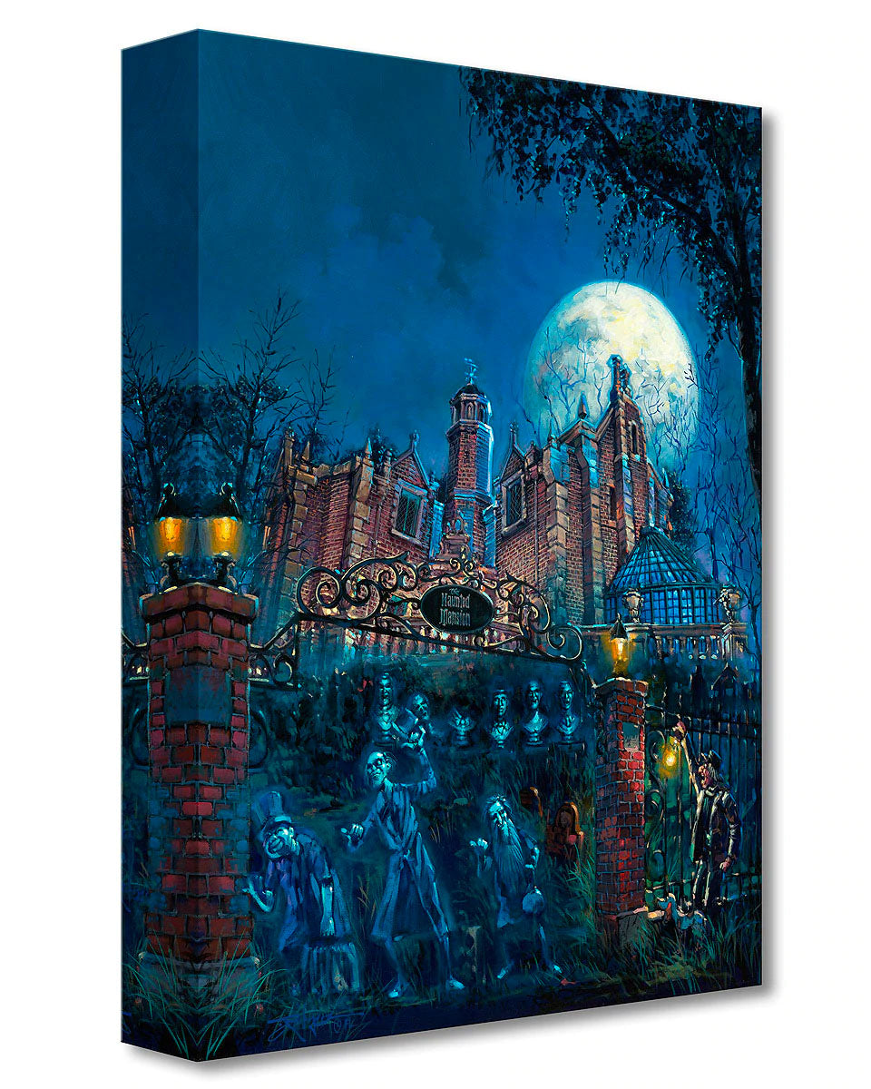 Rodel Gonzalez Disney "Haunted Mansion" Limited Edition Canvas Giclee