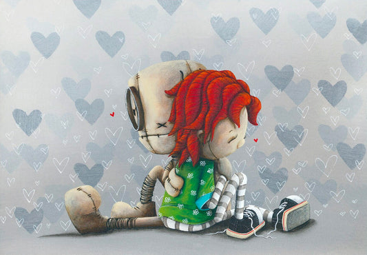 Fabio Napoleoni "Heart to Heart" Limited Edition Giclee