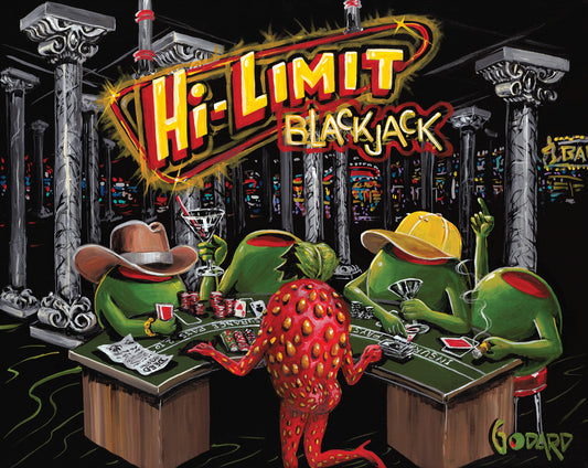 Michael Godard "Blackjack Pimps" Limited Edition Canvas Giclee
