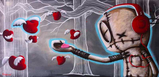 Fabio Napoleoni "I Listened" Limited Edition Paper Giclee