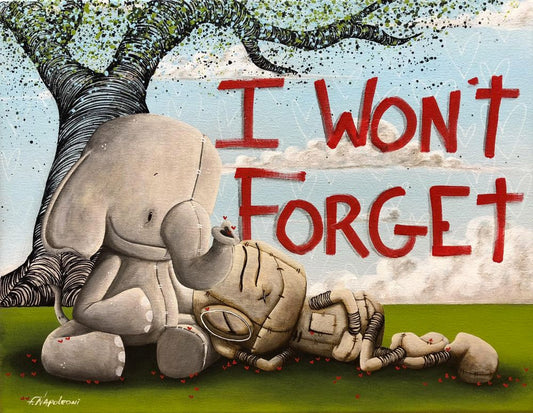 Fabio Napoleoni "I Won't Forget" Limited Edition Paper Giclee
