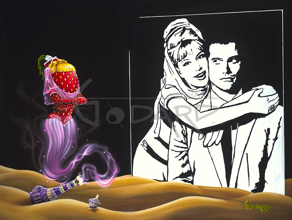 Michael Godard "I Dream Of Tini" Limited Edition Canvas Giclee