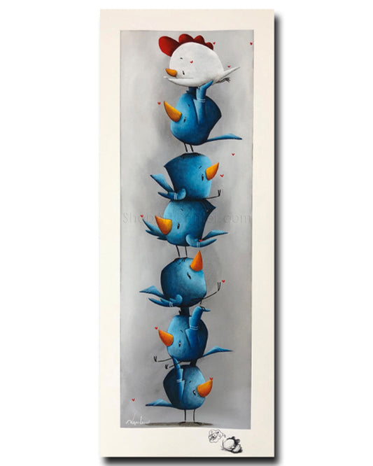 Fabio Napoleoni "I'm Flying" Limited Edition Paper Giclee