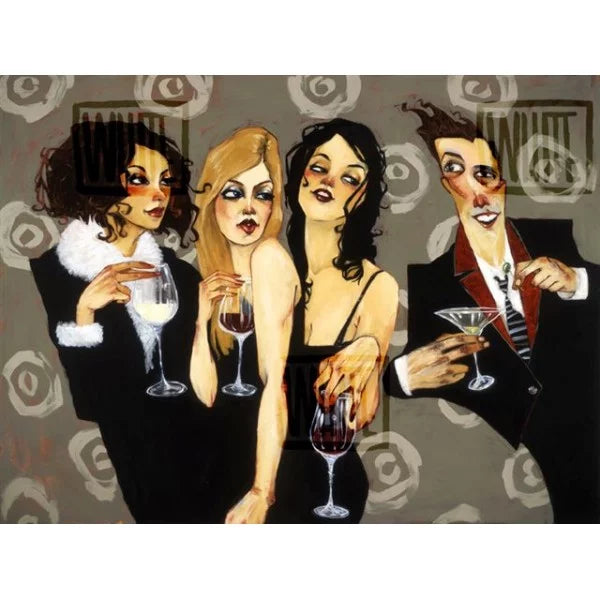 Todd White "Intoxication at the Flower Lounge" Limited Edition Canvas Giclee