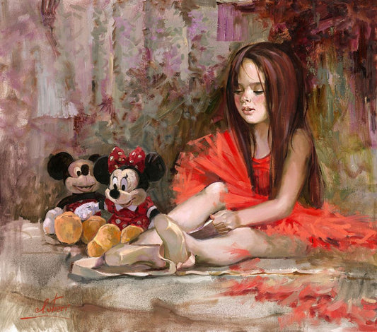 Irene Sheri Disney "Before the Lesson" Limited Edition Canvas Giclee