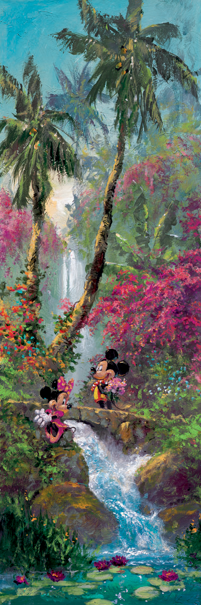James Coleman Disney "Island Afternoon" Limited Edition Canvas Giclee