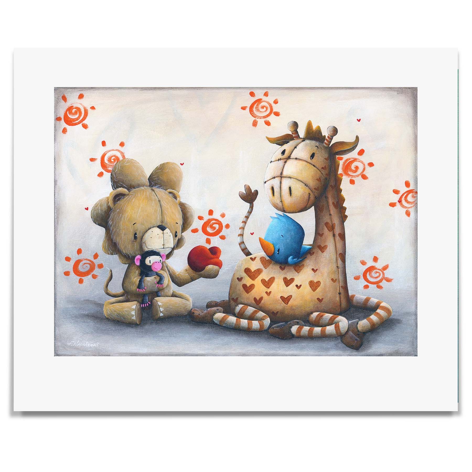 Fabio Napoleoni "It's for All of Us" Limited Edition Paper Giclee