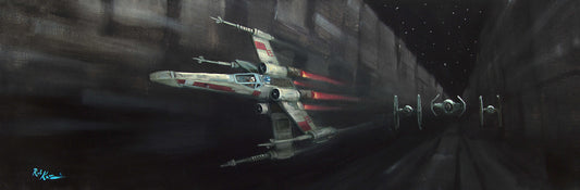 Rob Kaz Star Wars "Stay on Target" Limited Edition Canvas Giclee