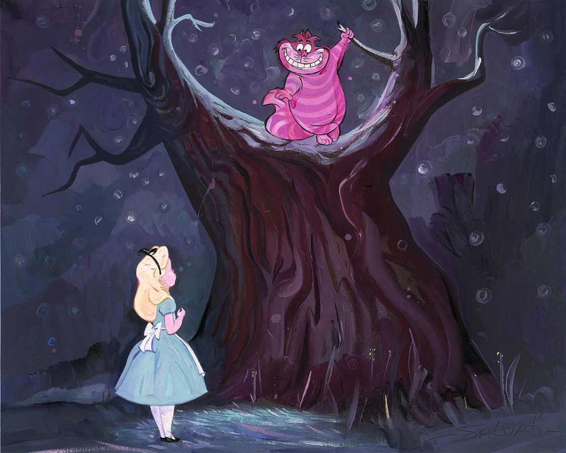 Jim Salvati Disney "Choosing Her Path" Limited Edition Canvas Giclee