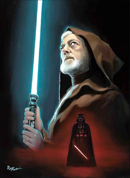 Rob Kaz Star Wars "Light Versus Dark" Limited Edition Canvas Giclee