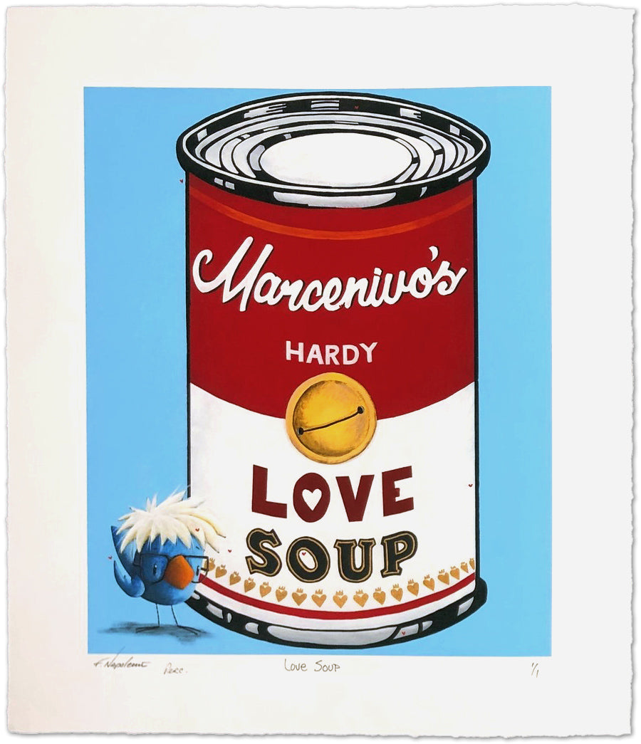 Fabio Napoleoni "Love Soup" Limited Edition Paper Giclee
