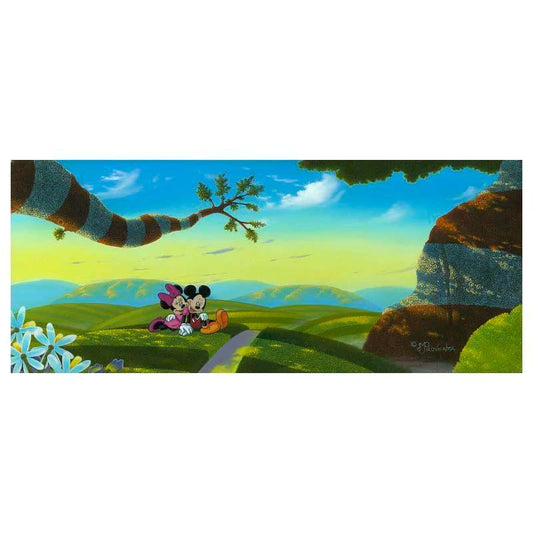 Michael Provenza Disney "Lovin' a New World" Limited Edition Canvas Giclee