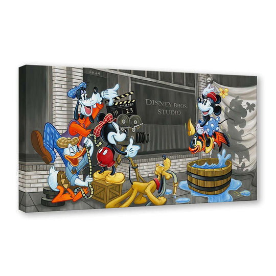 Tim Rogerson Disney Making Movie Magic Limited Edition Canvas Giclee