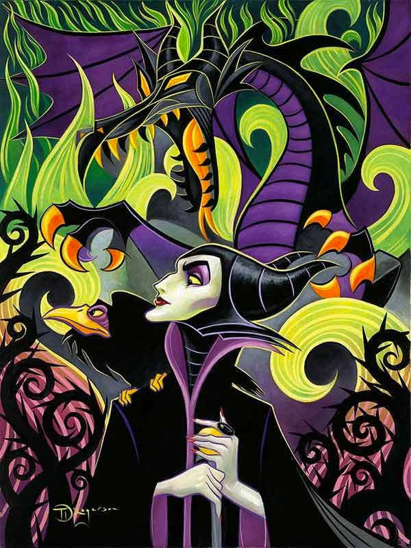 Tim Rogerson Disney "Maleficent's Fury" Limited Edition