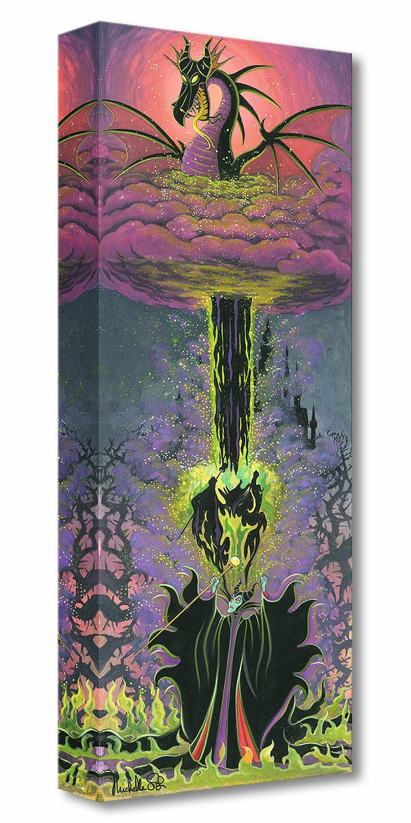 Michelle St. Laurent Disney "Maleficent's Transformation" Limited Edition Canvas Giclee