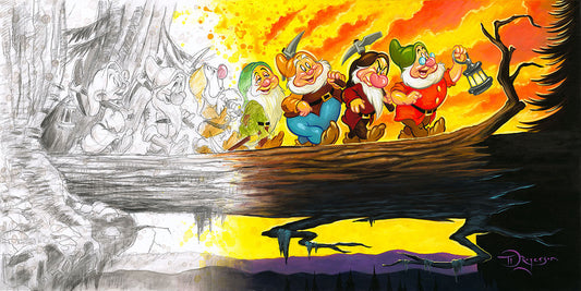 Tim Rogerson Disney "Marching into History" Limited Edition Canvas Giclee