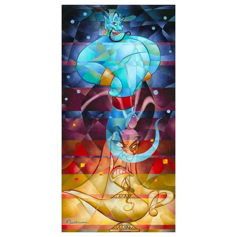 Tom Matousek Disney Master of the Lamp Limited Edition Canvas Giclee